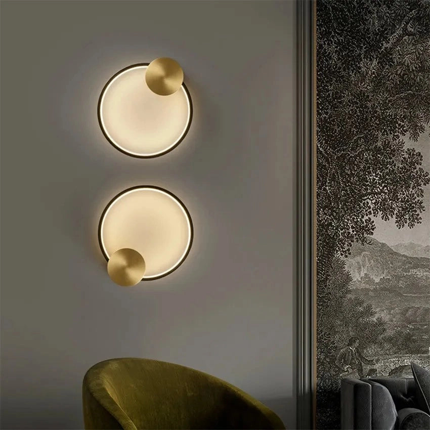 Lampada Da Parete Led App1385-cw Old Gold 30cm