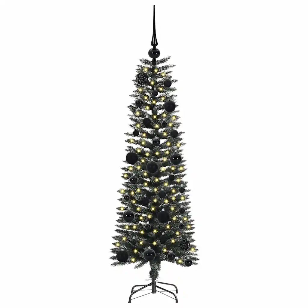 Albero di Natale artificiale con 150 LED Verde 120 cm 3395917