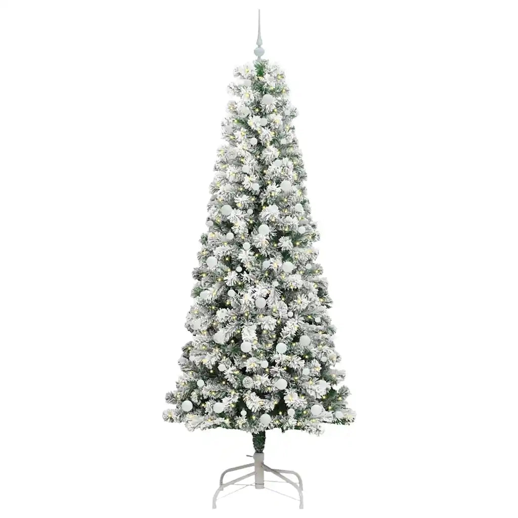 Albero di Natale Artificiale con Rami Pieghevoli 240 cm 3395616