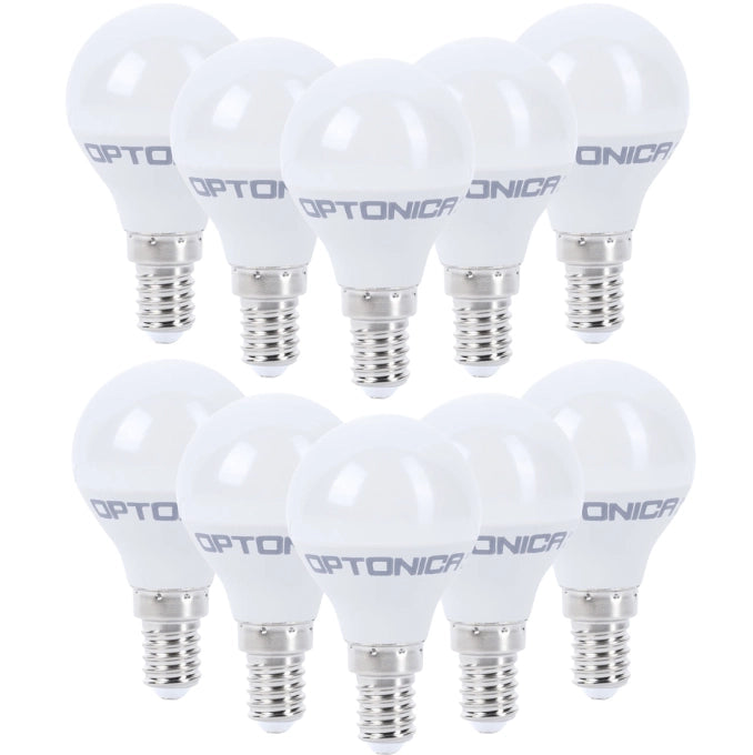 Lampadina led goccia e14 5.5 watt resa 40watt risparmio energetico 6000k pezzi 10