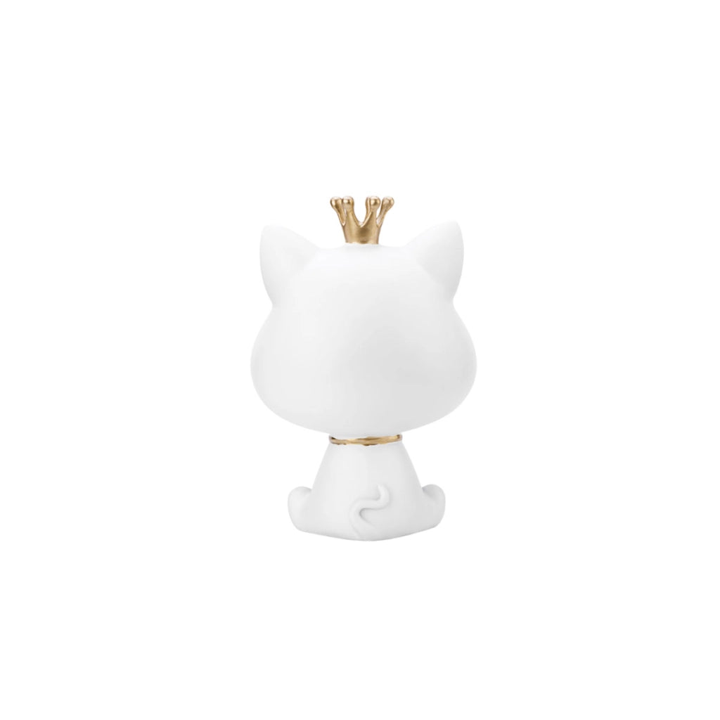 Decorazione da interni King Cat con grande sorriso Bianco TechKidz