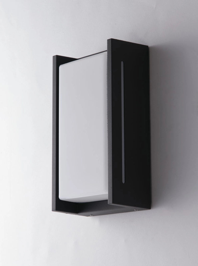 APPLIQUE LED COMPACT ANTRACITE 18W 2260LM CCT 3000K / 4000K IP54 13X8X24CM