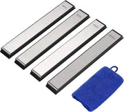 Set di pietra abrasiva - 4 pezzi Grinder 240/400/600/1000 - Pietre abrasive per coltelli da cucina
