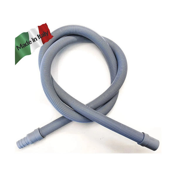 5 pz.PROLUNGA Tubo scarico lavatrice lavastoviglie 19  cm 250 m 2,5 flessibile in PP COPO c/giunto