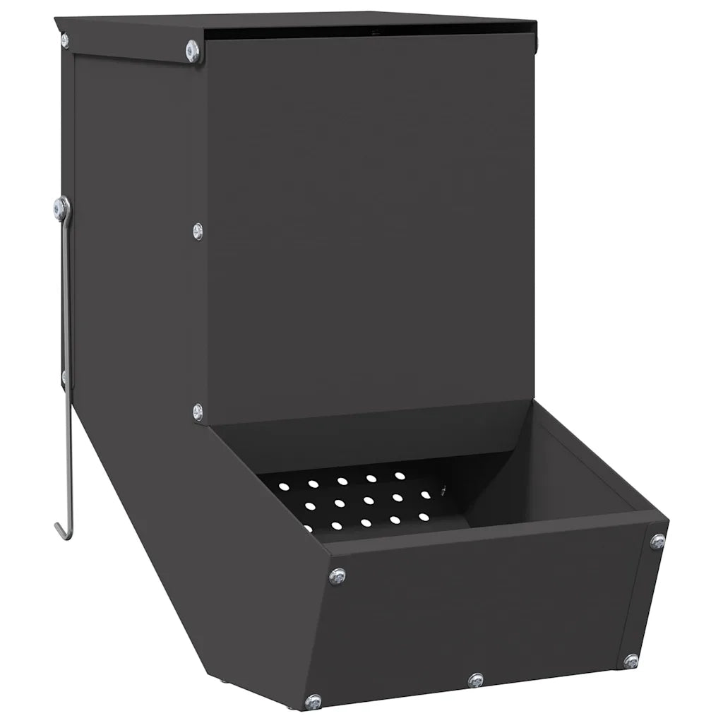 Mangiatore per conigli Nero 17,5 x 26 x 28,5 cm CFW9644039