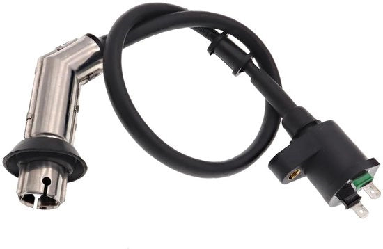 Bobina di Alta Qualità - GY6/QMB139 - 150CC - 50CC - Duraturo - Facile da Installare - Efficienza dell'Accensione Migliorata - Accensione a Spillo