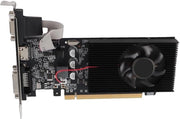 scheda grafica 1 GB DDR3 - PCI Express 2.0 - risoluzione 2560 x 1600 - frequenza 1000 MHz - interfaccia DVI/VGA - consumo 60W - scheda video