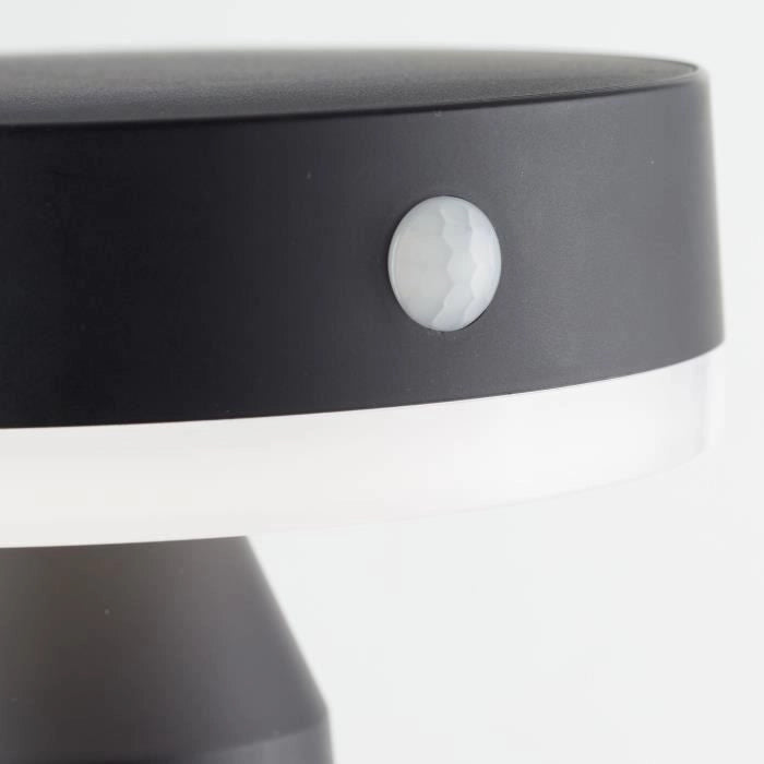 Applique da esterno - BRILLIANT - MAGUA - LED e solare - Metallo e plastica - 3,7 W - Nero