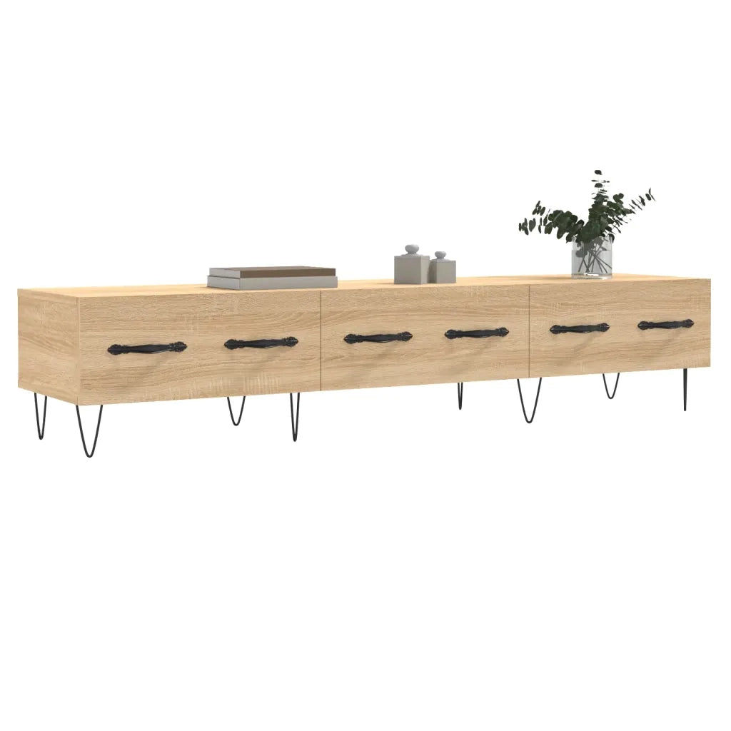 Mobile Porta TV-Mobile per TV-Credenza TV Rovere Sonoma 150x36x30 cm in Legno Multistrato 843106