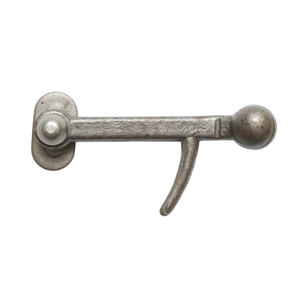 Chiusura a saracinesca del rimorchio destro con sfera e occhio 155x70x30mm