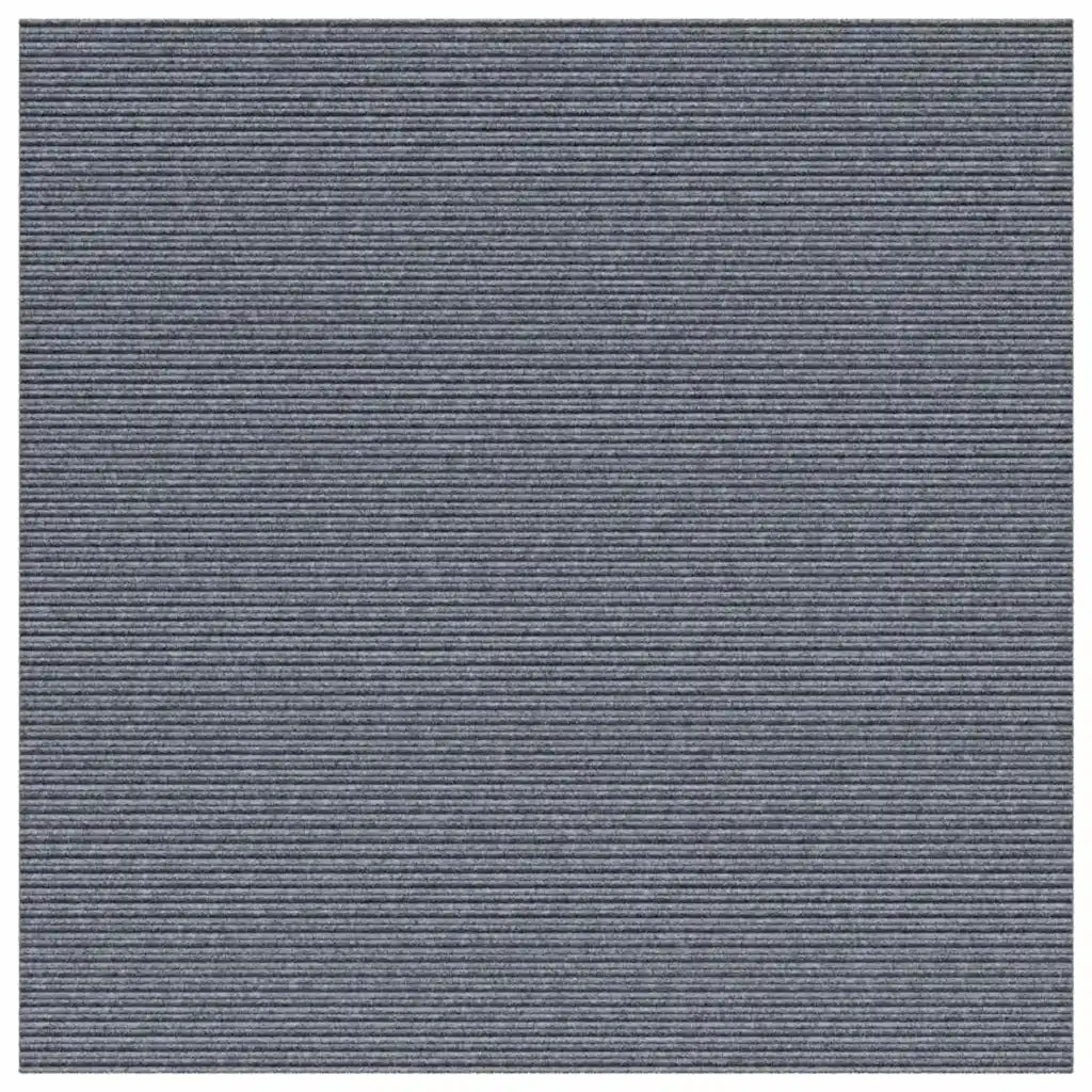 Runner in Moquette Grigio chiaro 100 x 100 cm Tessuto