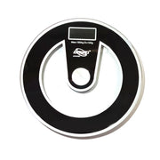 BILANCIA PESA PERSONA DIGITALE TONDA VETRO ELETTRONICA MEMORIA DISPLAY 180KG B22