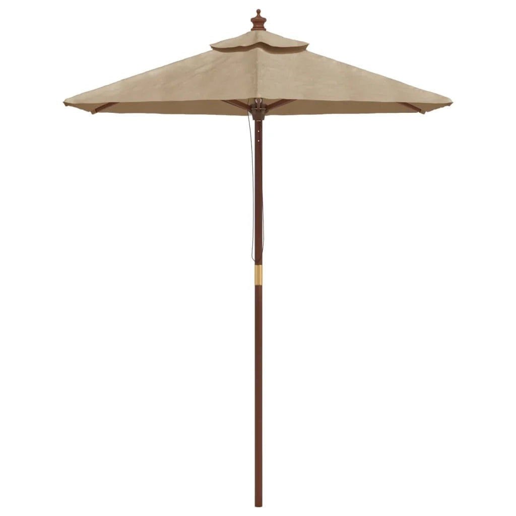 Ombrellone da giardino con palo in legno 196 x 231 cm tortora 02_0008357