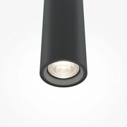 Maytoni Lampadario moderno Pro Extra 1 luce LED integrato nero metallo