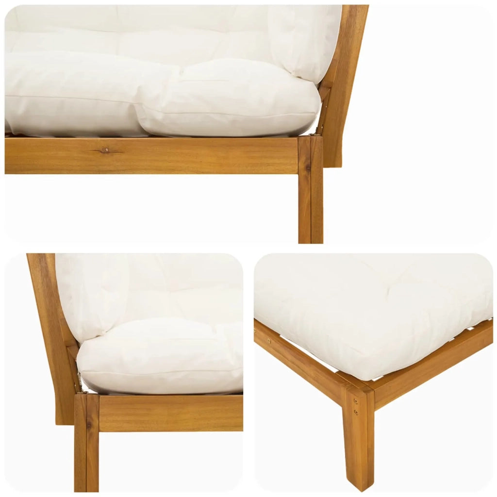 132 x 92 x 82 cm Legno di acacia 42026770