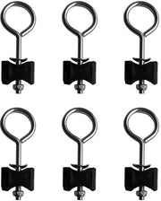 Componenti di Trampolino 6 pezzi - Viti/Bulloni/Gomme di Ricambio - Adatti per Trampolini Grandi/Piccoli - Attrezzatura per Stabilità - Leggero/Compacto