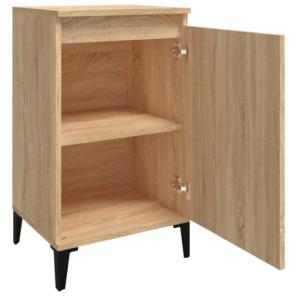 Comodini 2 pz Rovere Sonoma 40x35x70 cm in Legno Multistrato 819651