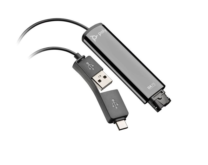 HP Poly Adattatore da USB a QD Poly DA75