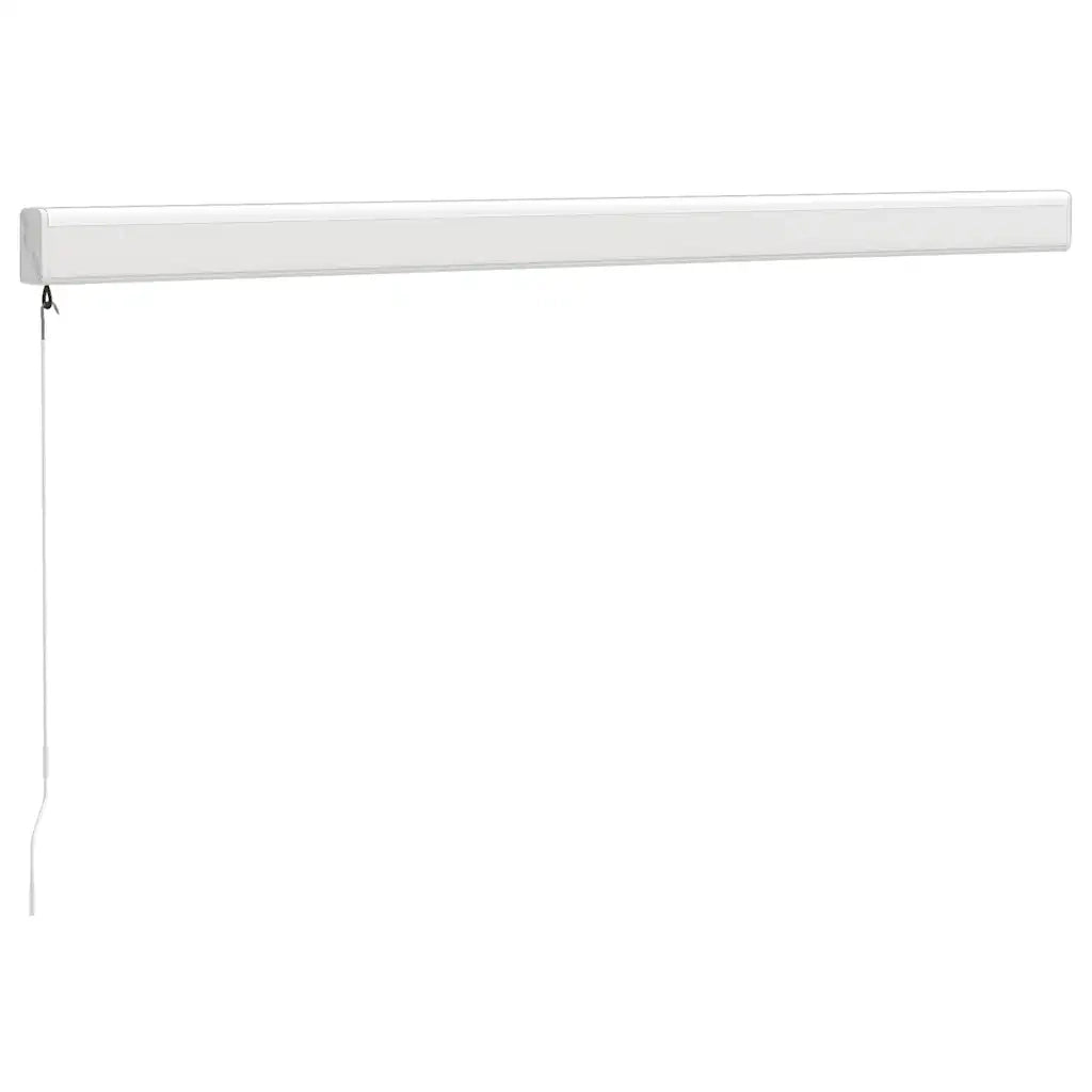 Tenda Retrattile Arancione Marrone 3,5x2,5m Tessuto e Alluminio 3154542