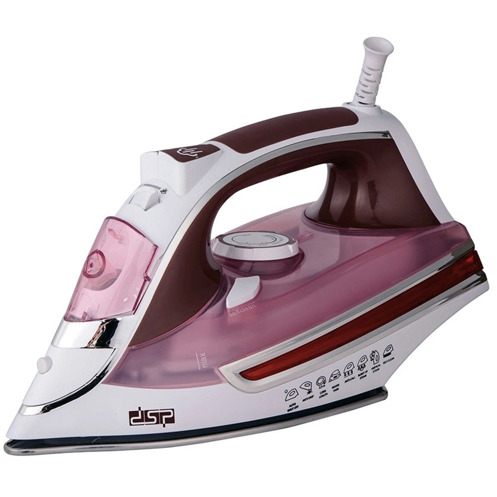 Trade Shop - Ferro Da Stiro A Vapore 2000 W Termostato Vapore Piastra In Ceramica Steam Iron -