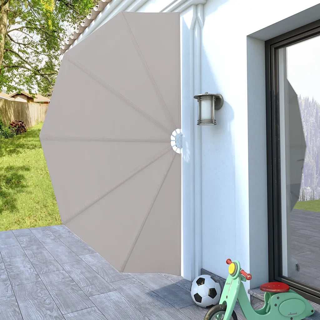 Tenda Laterale per Terrazza Pieghevole Crema 160 cm cod mxl 23403