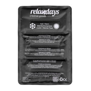 Borsa di gel per dolori efficace e pratica 30 x 20 cm in plastica nera 13_0012982