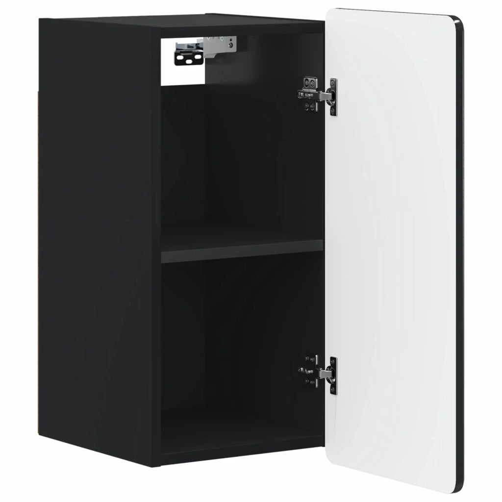 Armadio da bagno a muro ZWOLLE Nero 30 x 31 x 63 cm 896366