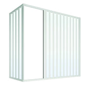 Box Vasca Soffietto 2 Lati Riducibile Mod. Mery Lux