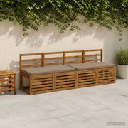 Cuscini per Panchina a 2 Pezzi VUGHT 2 pz 100% Poliestere 951753