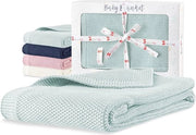 Bambino copripiancetta 80 x 100 cm - 100% Coton organico in turquesa - Accessorio perfetto per bambini