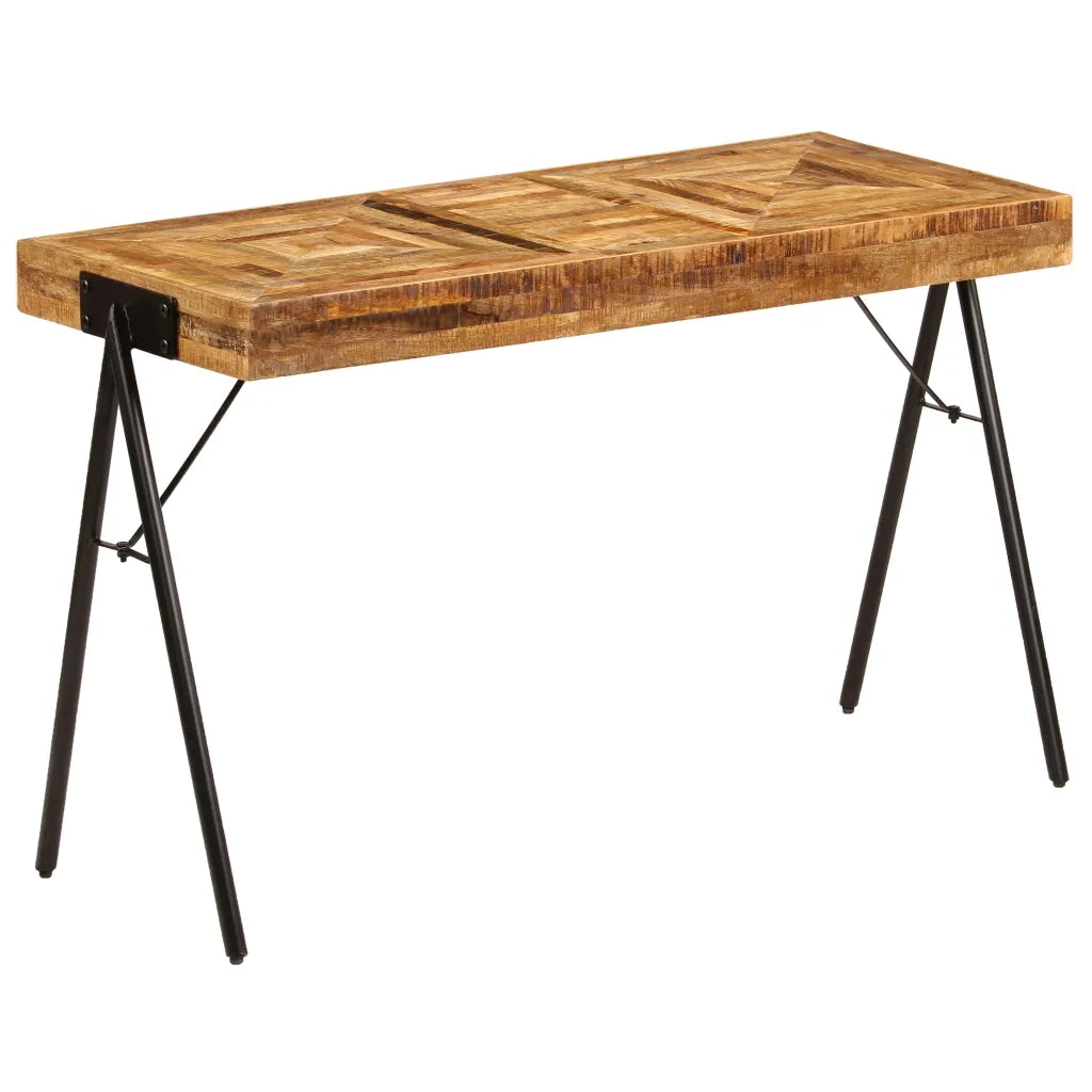 Scrittoio in Legno Massello di Mango 118x50x75 cm 246338