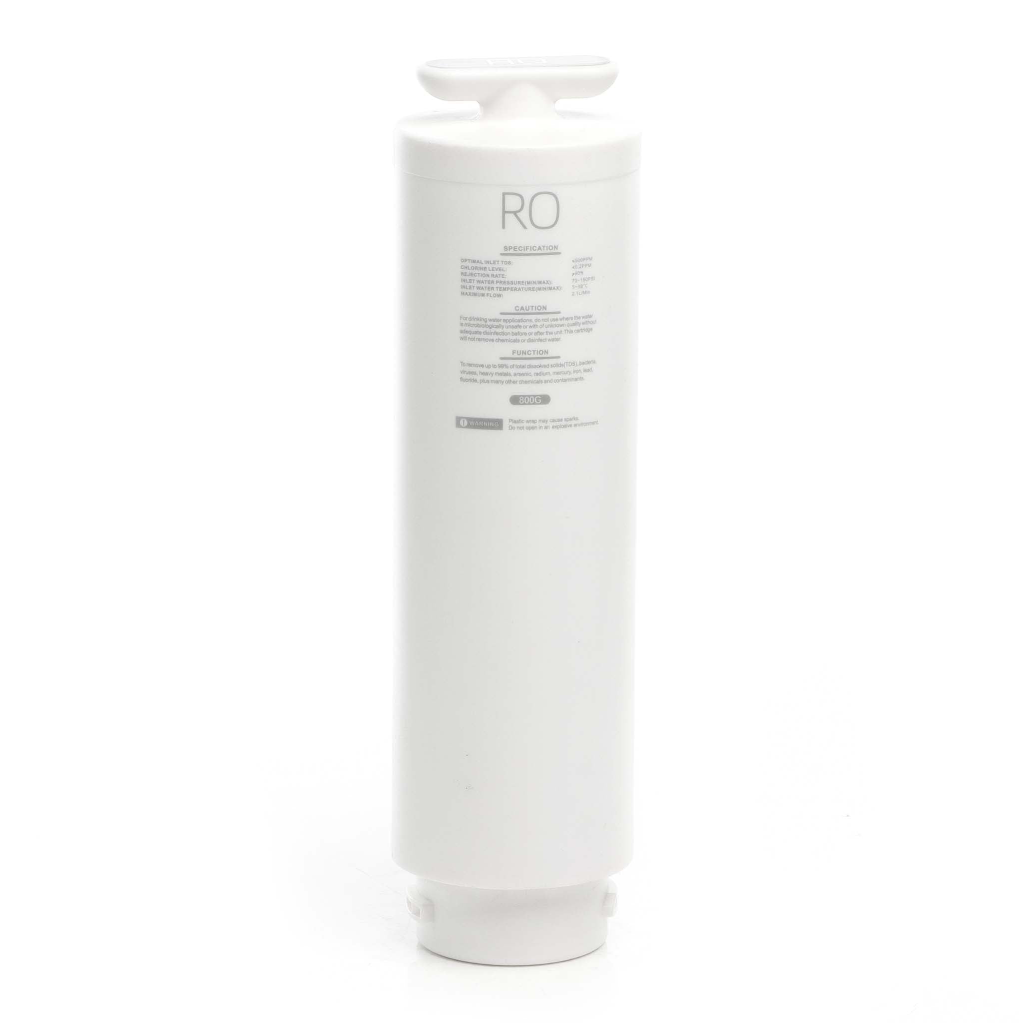 Naturewater RO800G Membrana osmosi inversa, capacità di filtrazione 800 GPD 3.040 l/giorno, per depuratori acqua
