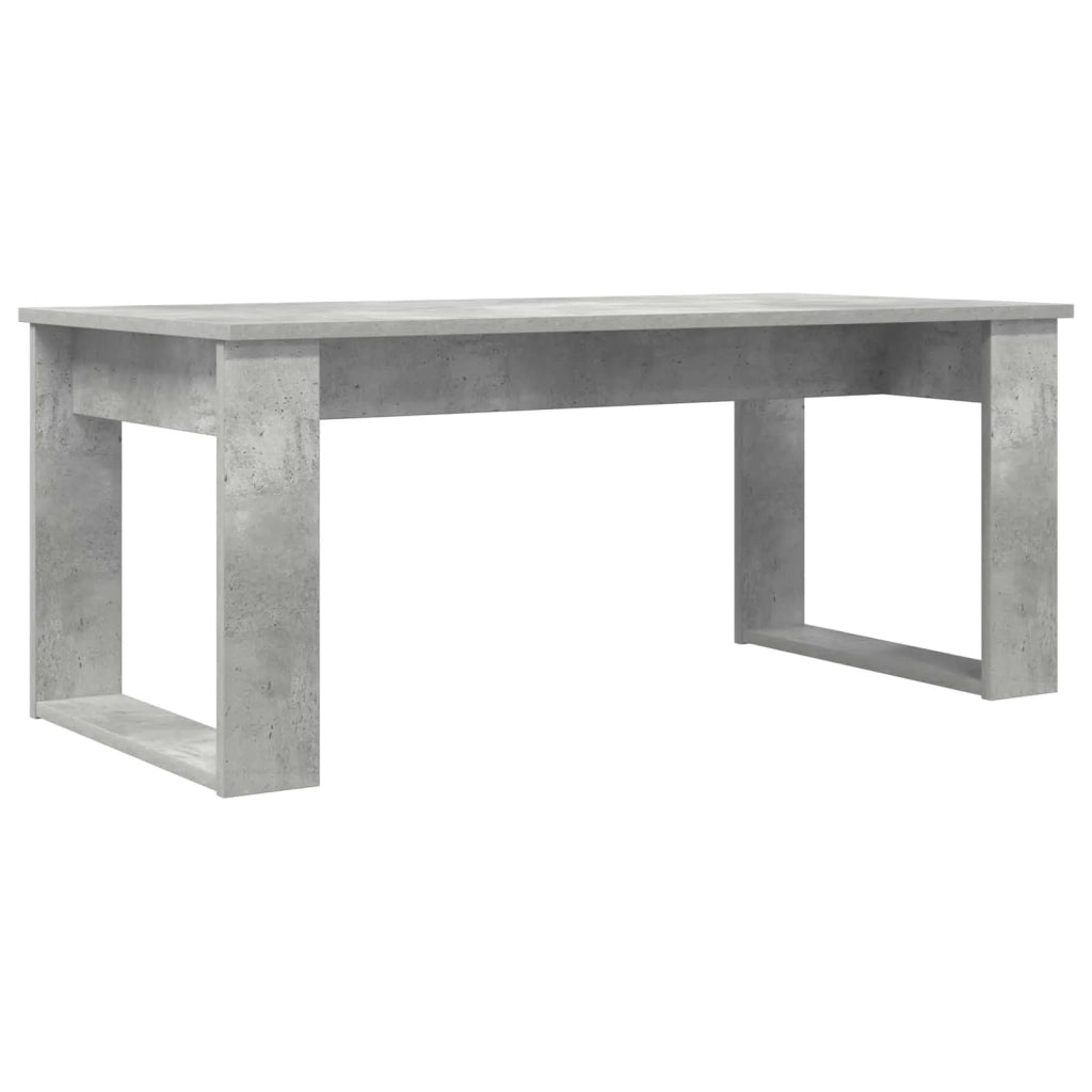 Set di Tavolini da Caffè 2 pcs Grigio cemento Legno multistrato
