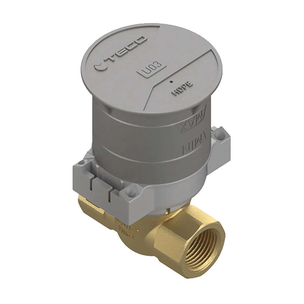 RUBINETTO DA INCASSO ULTRA- DN 15 F 1/2- TECO- pezzi 1