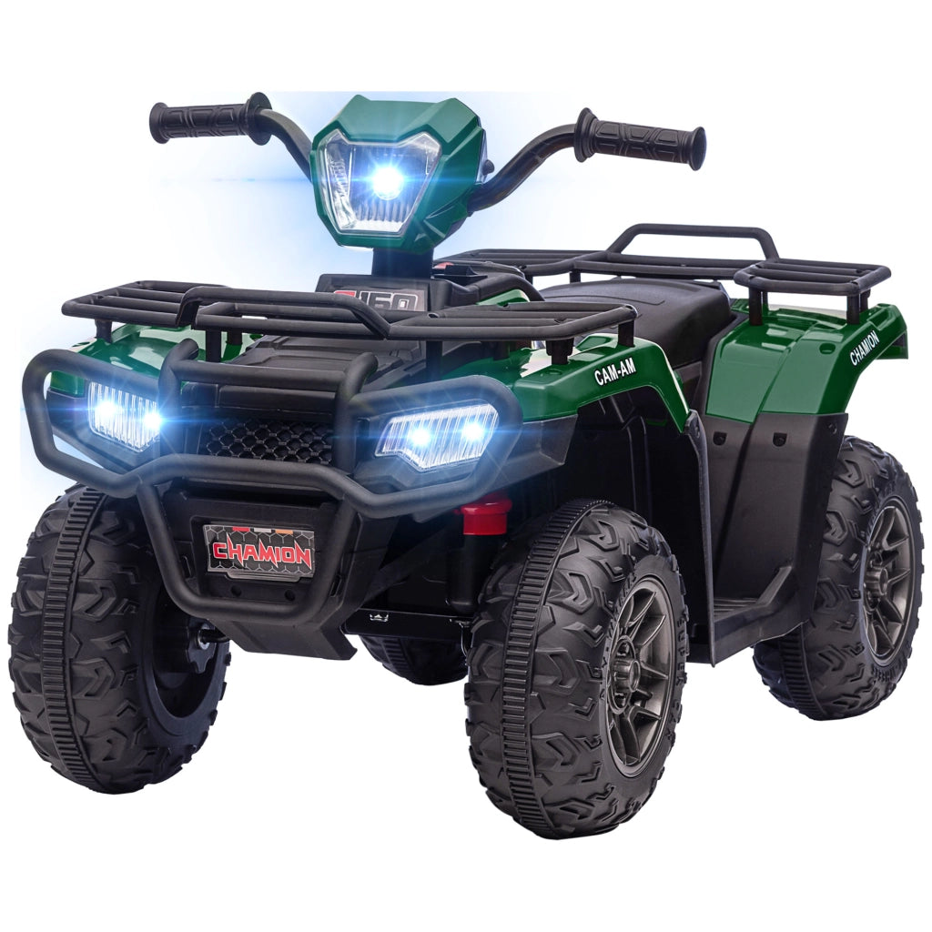 Auto elettrica per bambini ¨C zephmum ¨C verde 88x45x50cm