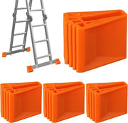 Antiscivolo per scale - 4 pezzi copertura antiscivolo - cuscinetti per scale in gomma - coperture per scale resistenti - accessori di riserva per sicurezza - scale telescopiche