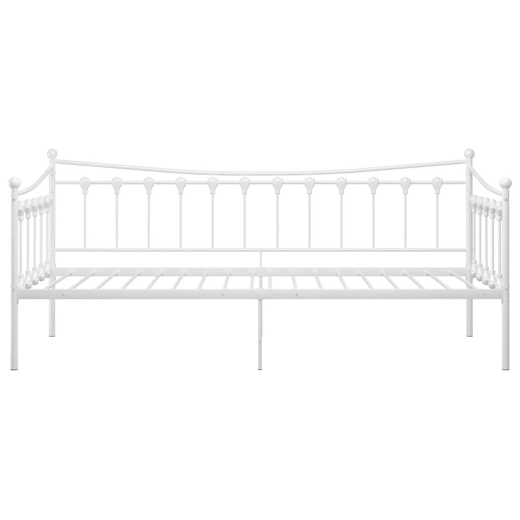 Telaio Divano letto | Sof¨¤ letto | Letto singolo Bianco in Metallo 90x200 cm