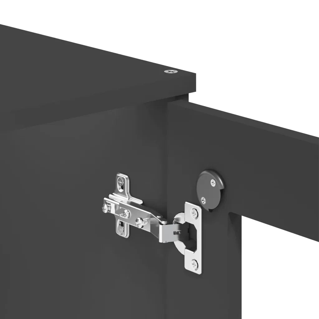 Piano per Credenza VIKEN Antracite in Legno Multistrato 374943