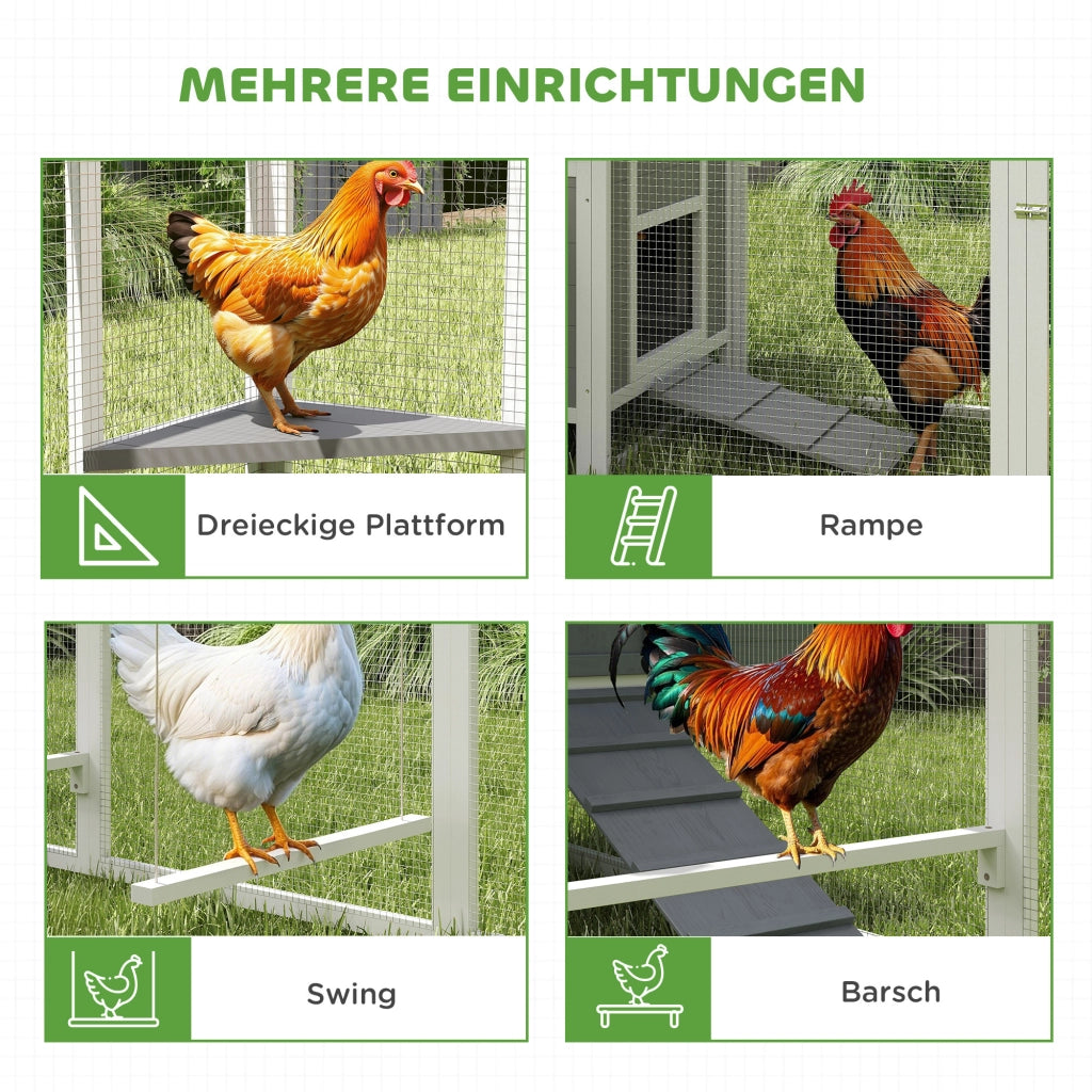 Pollaiolo per 7-10 galline ¨C zephmum ¨C Grigio