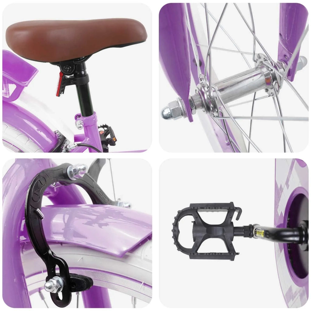 Bicicletta per Bambini 18 Pollici per bambini dai 5 ai 7 anni 42009426