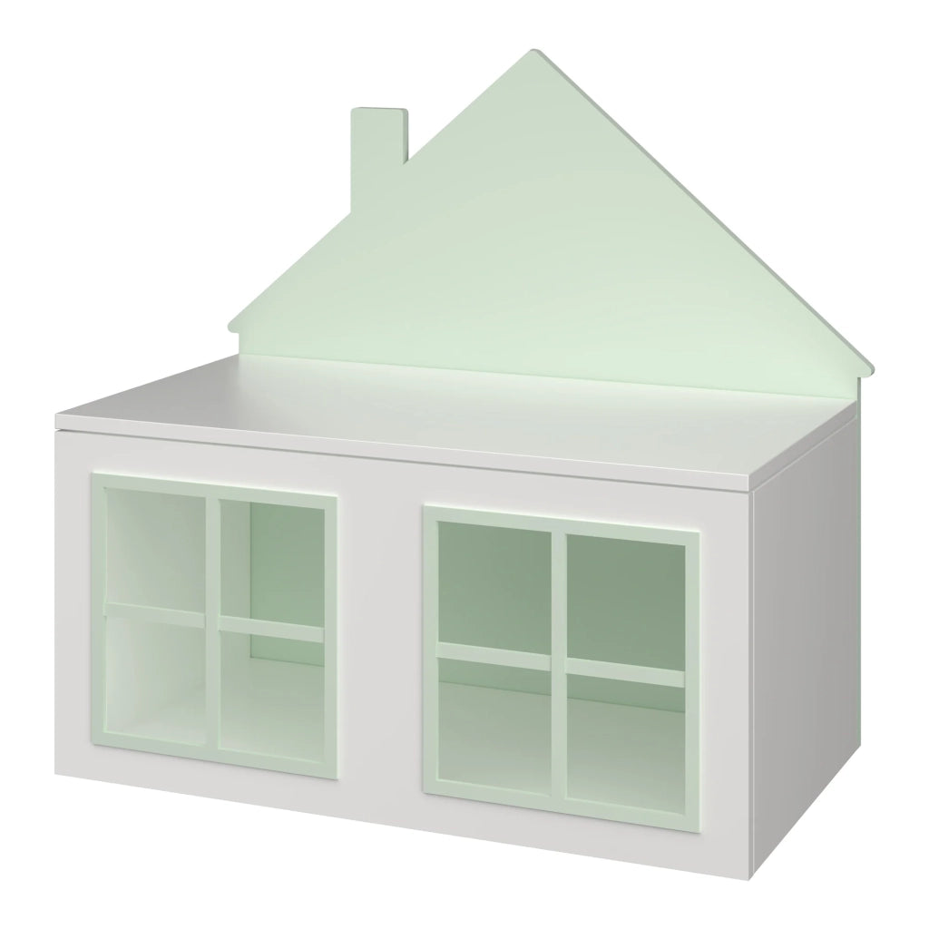 Baule porta giocattoli 56 x 60 x 32,5 cm verde 03_0009287