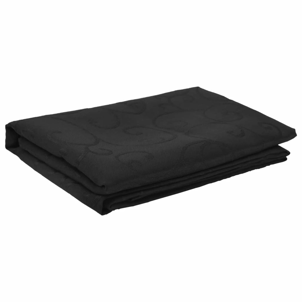 Tovaglia da Tavolo 5 pz Rotondo Grigio Scuro Ø 160 cm 42040492