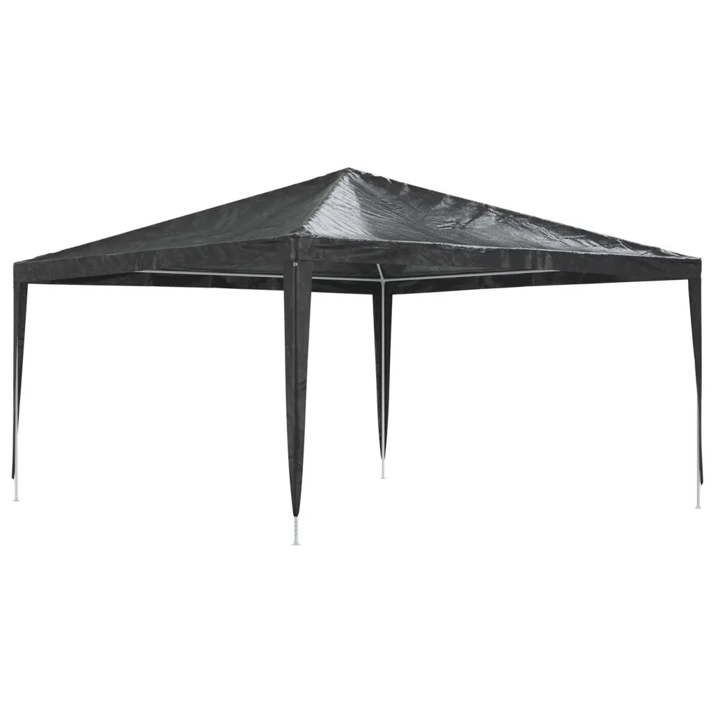 Gazebo Professionale 4x4 m Antracite 90 g/m² 48508