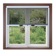 ZANZARIERA IN KIT FINESTRA C/FRENO 80X160 BIANCO