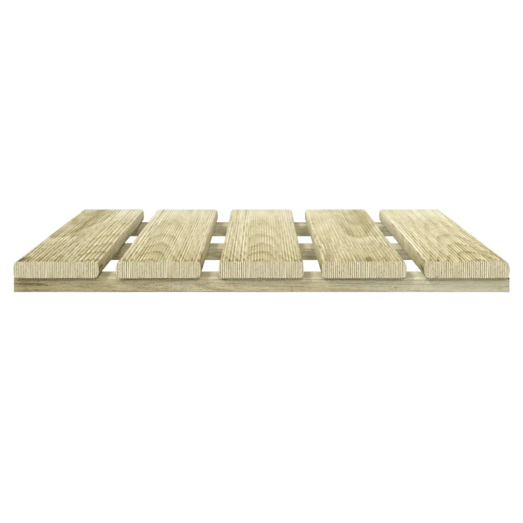 Piastrella per Decking 30 pcs Verde 50 x 50 cm 3444822
