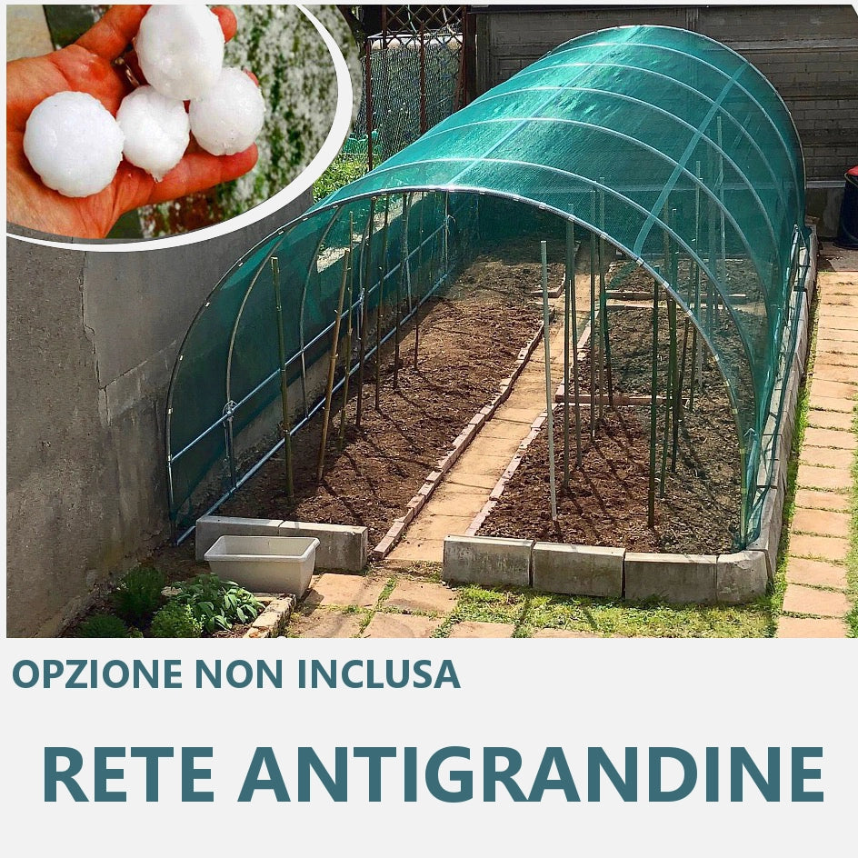 Struttura Serra Easy 3x4m tunnel ad archi
