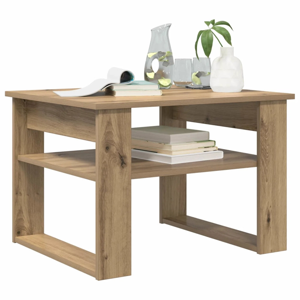 Tavolino da salotto Rovere artigianale 64 x 54 x 44 cm 8000147
