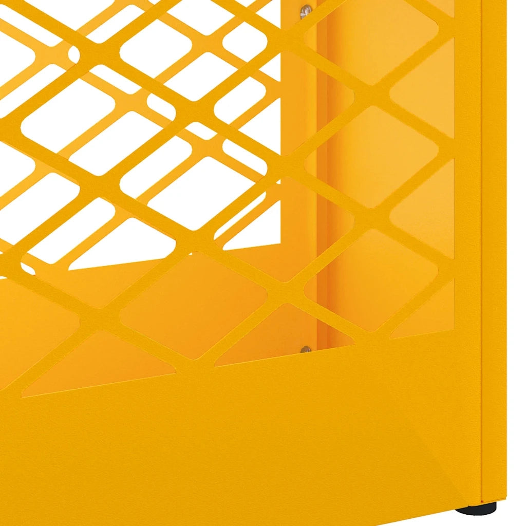 Supporto per Ombrellone giallo senape 28 x 12 x 41 cm Acciaio CFW3469697