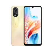 Oppo a38 4g smartphone, ai doppia fotocamera 50+2mp, selfie 5mp, display 6.56” 90hz lcd hd+, 5000mah, ram 8 gb (4+4) + rom 128gb, ip54, [versione italia],glowing gold - OPA38G