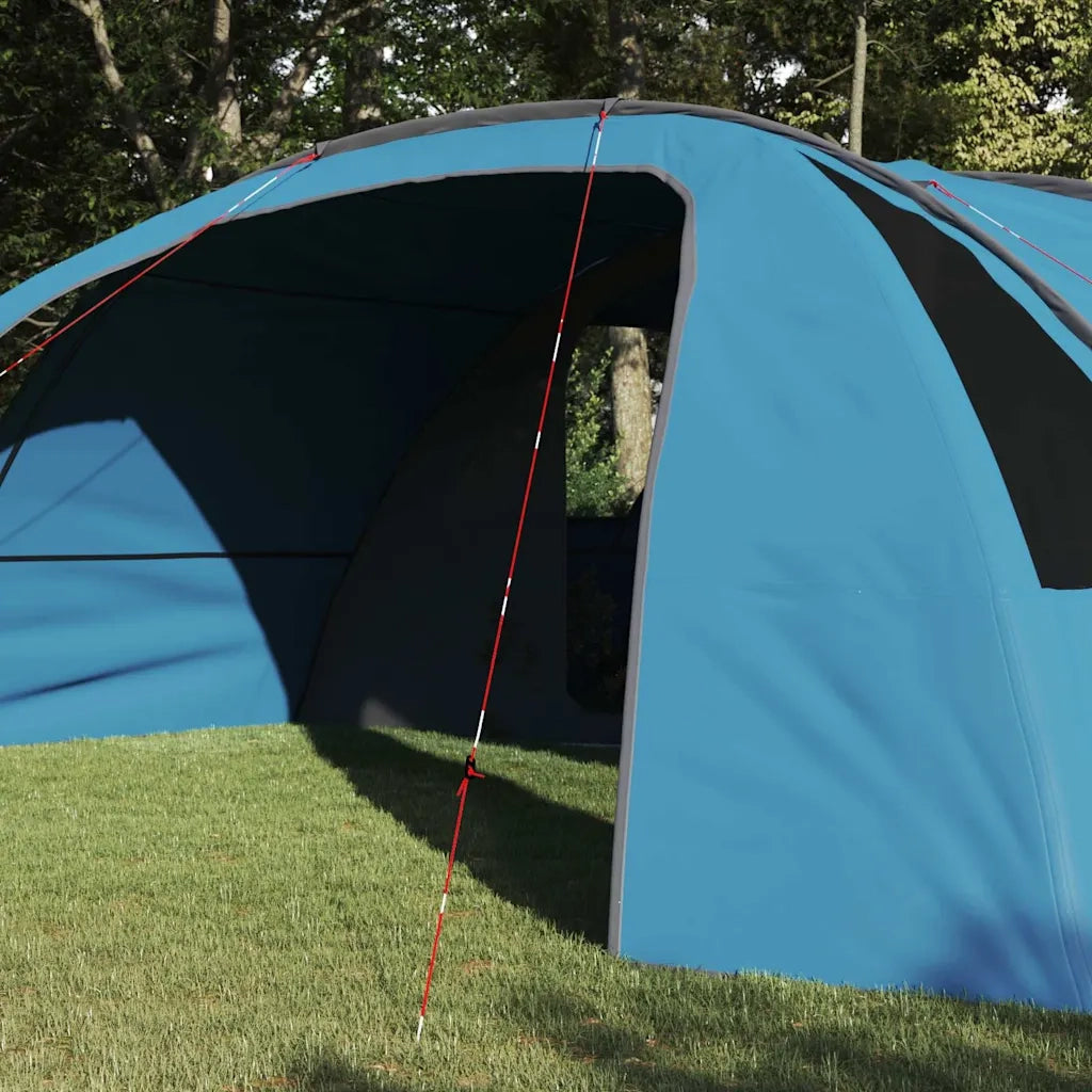 Tenda Tunnel per 6 Persone 6 persona Blu e Grigio 42004048